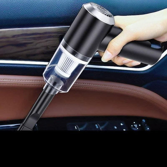2-in-1 Wireless Handheld Vacuum Cleaner & Air Duster | Rechargeable Car & Home Cleaner | Powerful suction. Cordless convenience. Clean anywhere.